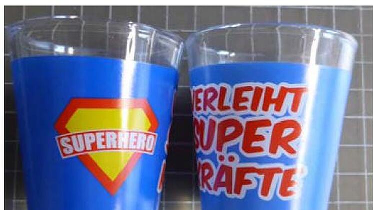 Aktueller Rückruf: Zu viel Blei in Superhelden-Schnapsglas