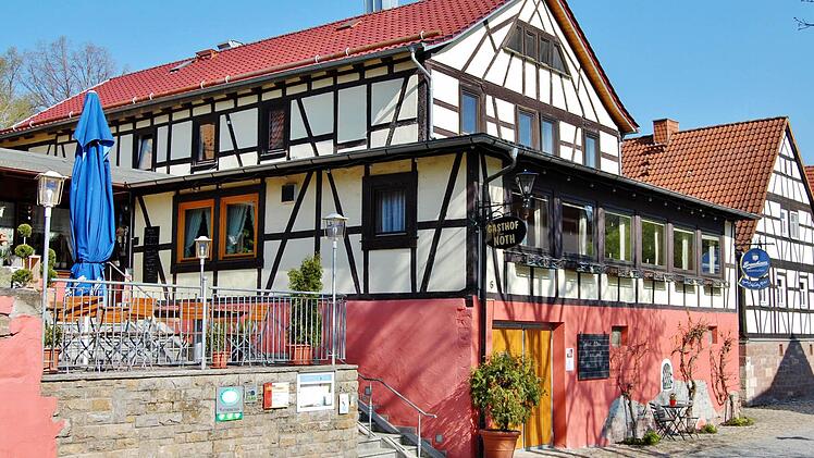 Der Gasthof Nöth in Morlesau  Foto: Sigismund von Dobschütz