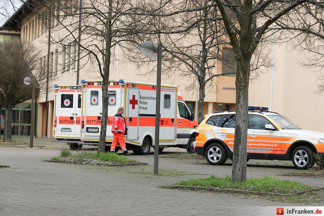 Großeinsatz an der Berufsschule Forchheim