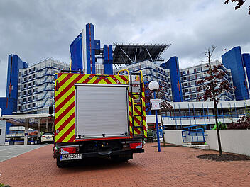 "Großes Tohuwabohu am Klinikum Bamberg": Feuerwehr übt Einsatz bei Hubschrauber-Brand