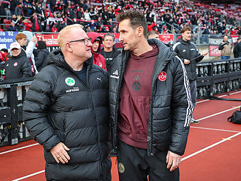 Die Trainer im Franken-Derby: Miroslav Klose und Heiko Vogel