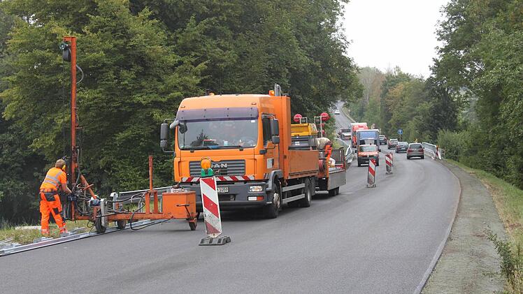 Zwölf Tage war die B 85 Baustelle. Foto: Alexander Hartmann