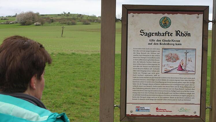 Leserwanderung der Saale-Zeitung auf den Sodenberg am 16. April. Foto: Paul Ziegler