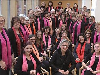 Die Sänger aus Ilmmünster treten in Kronach auf beim Gospelkonzert. Foto: privat