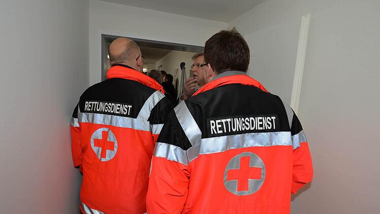 Dichtes Gedränge bei der Einweihung in Scheßlitz.Foto: Ronald Rinklef