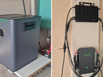 Der Maxxicharge 5.0 im Zusammenspiel mit der CCU – die Steuerungszentrale in Martins Carport.