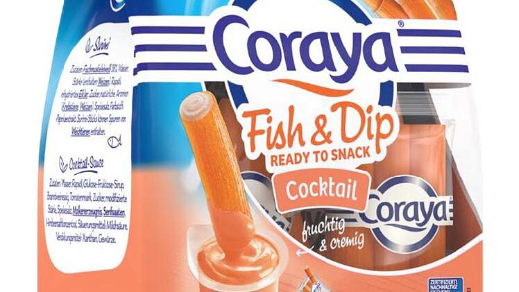 "Coraya Fish & Dip Cocktail – Surimi" von International Fisch & Meat Deutschland GmbH zurückgerufen