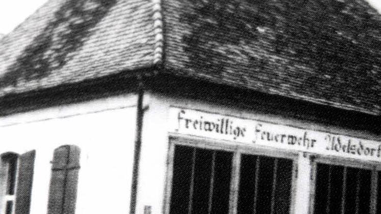 Die Adelsdorfer Synagoge.