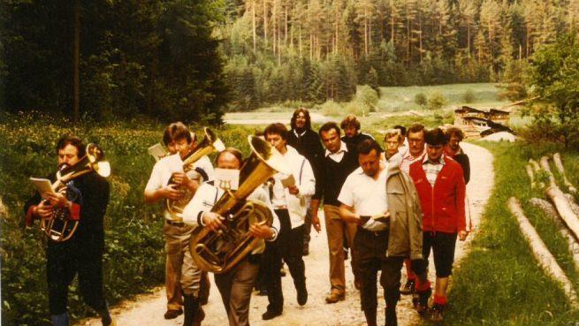Wallfahrt nach Marienweiher 1983 Foto: privat