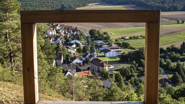 Der Burghäuser Blick. Foto: Jürgen Hüfner