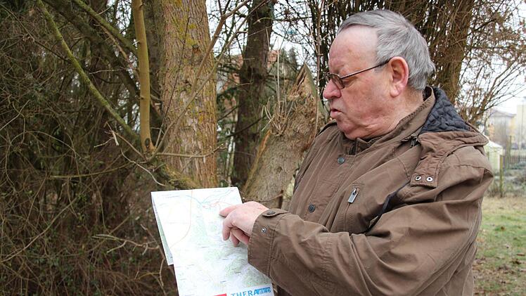 Rund um Bad Staffelstein dürfte der Wanderführer Wolfgang Hüttner fast alle Wege kennen.  Foto: Mirjam Stumpf