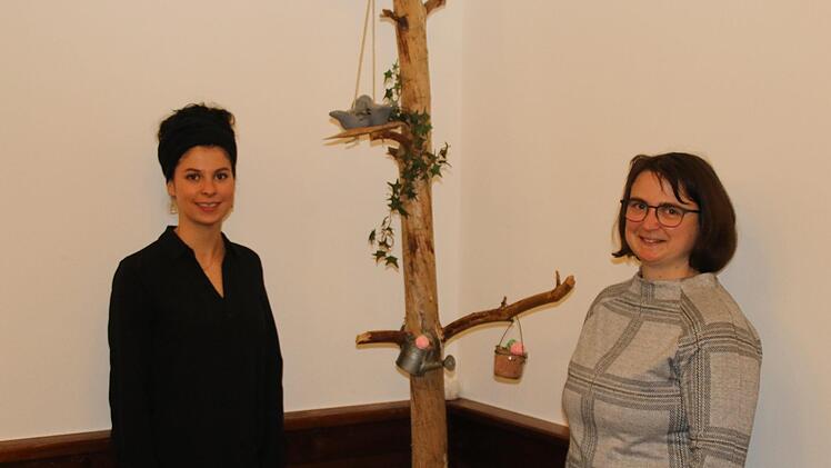 Jessica Leicher (von links) wurde zur neuen Vorsitzenden gewählt, ihre Stellvertreterin ist Caroline Kessler. Foto: Hilmar Ruppert