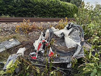 Mutma&szlig;licher Anschlag auf Bahn-Infrastruktur