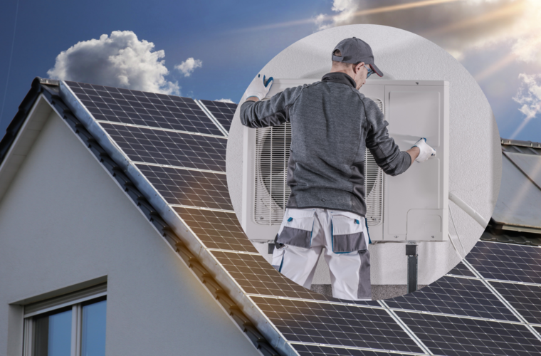 Strom für Wärmepumpe selbst produzieren: So lohnt sich Solaranlage mit Stromspeicher - mit Rechenbeispiel