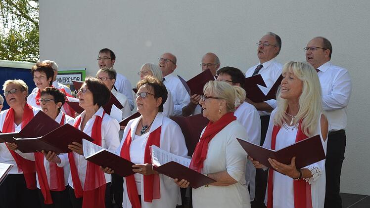 Auf dem Chorfest  in Reuth Foto: Sonja Hoffmann