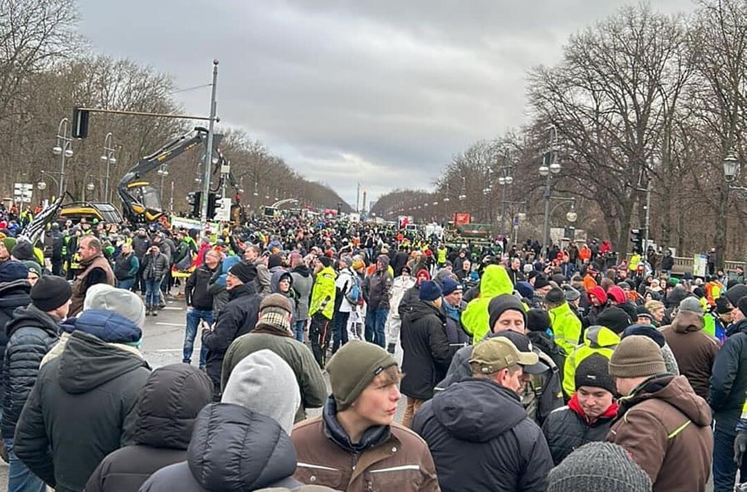 Bauernproteste - Großkundgebung in Berlin