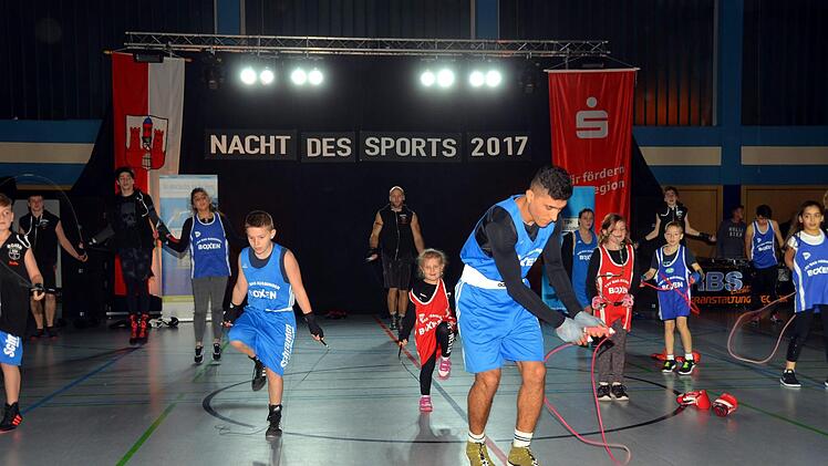 Boxen beim TSV Bad Kissingen. Peter Rauch