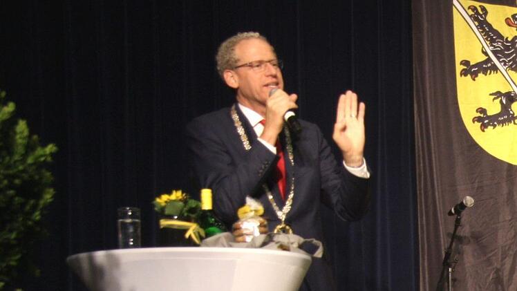 Der Herzogenauracher Bürgermeister German Hacker