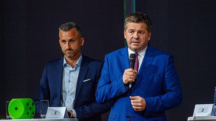 Sven Schulze (CDU) und Ulrich Siegmund (AfD)