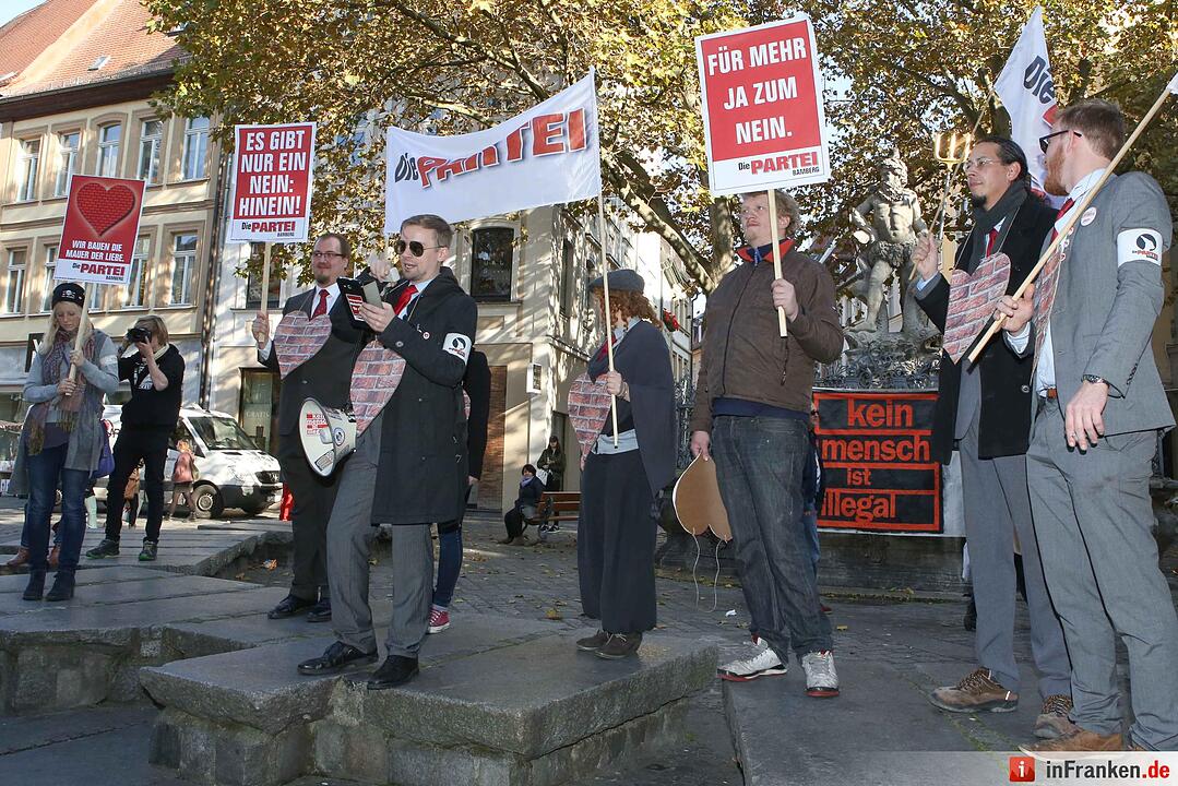 Zwei Demos in Bamberg