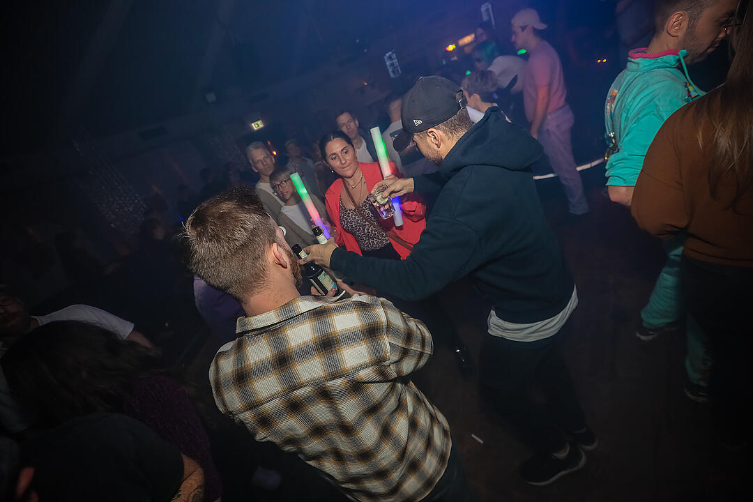 Mit DJ Matze, DJ Franky und DJ Agileja.