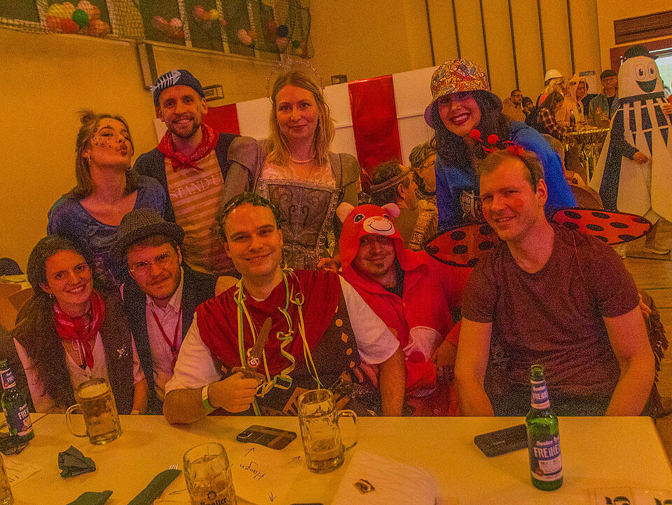 Mit der Liveband Klostergold.