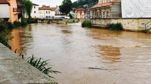 Nach dem Unwetter in Kronach Foto: Corinna Igler