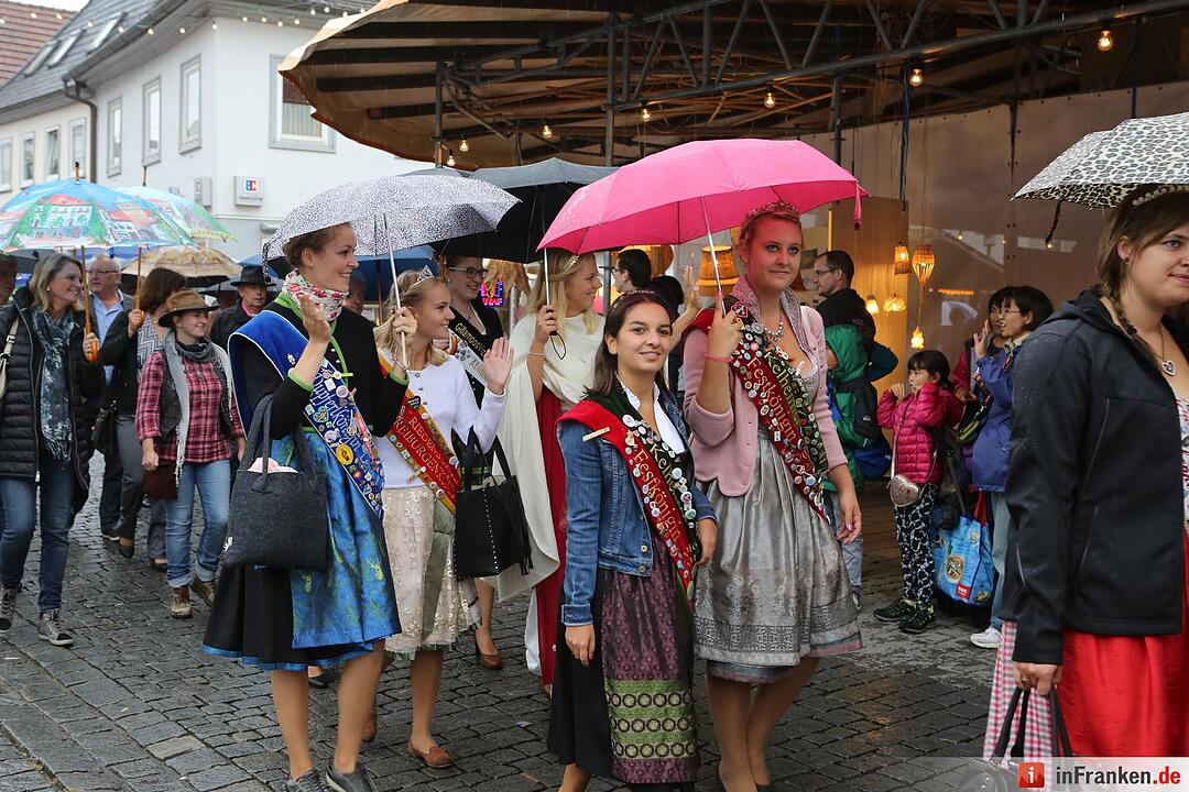 Korbmarkt Lichtenfels 2016 am Samstag
