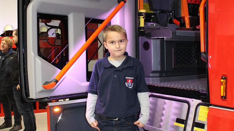 Geburtstagskind Philip Ochs durfte mitfahren. Foto: Carmen Schwind