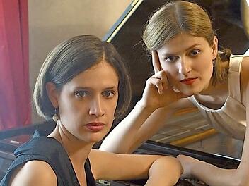 Auch St&uuml;cke von Schubert und Rachmaninoff werden die Pianistinnen Maria Saulich und Eva Bochnitschek-Genari in H&ouml;chstadt bieten. Foto: p