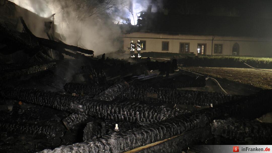 Brand in Kloster bei Münnerstadt – 250 Heimbewohner von Feuer bedroht