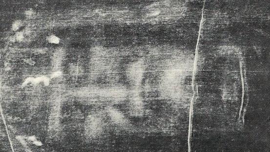 Das Negativ des Turiner Grabtuches. Foto: Ufficiali della S.Sindone/G. Enrie