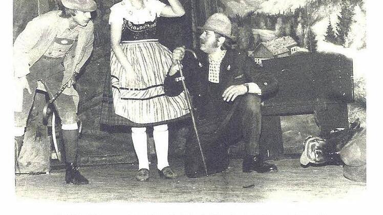 Leutenbacher Theaterplakat aus dem Jahr 1975