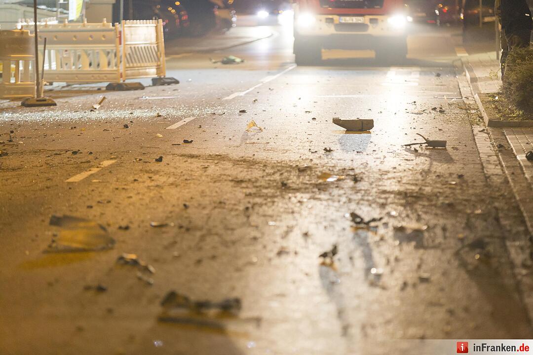Explosion in Fürther Südstadt