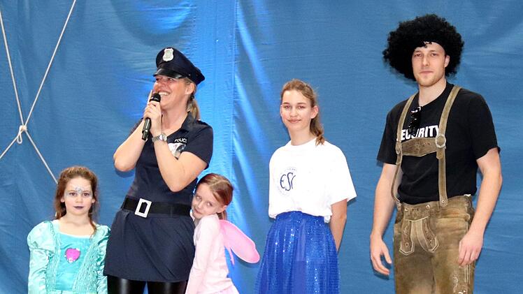 ESC-Kinderfasching in der Höchstadter Aischtalhalle.  Foto: Johanna Blum