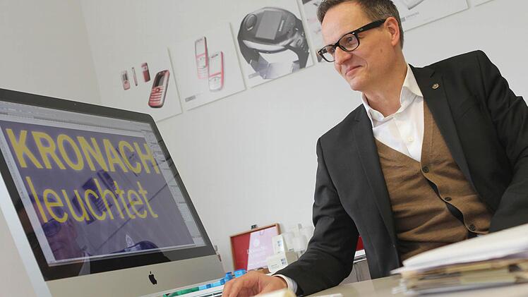 Rolf Hering: "Wir werden Kritik ernten, weil das Corporate Design sehr sachlich ist, aber die nehmen wir gerne an. " Fotos: Jan Koch