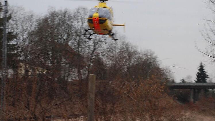 Sogar der Rettungshubschrauber des ADAC wurde angefordert.