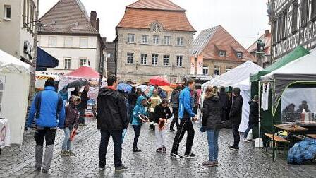 Beim Tag er Jugend fand das Programm überwiegend drinnen statt. Der Regen vermieste Vorführungen unter freiem Himmel. Fotos: privat