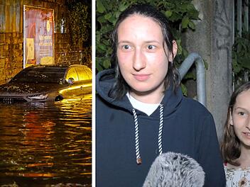 Dramatische Hochwasser-Szenen in Nürnberger Unterführung - "war noch nie so hoch"