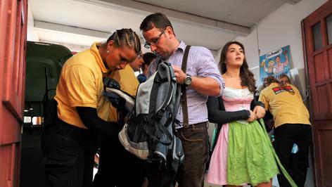 Oktoberfest-Wirte für Rucksackverbot
