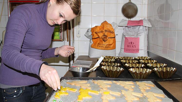 Christina Hahn hat morgens in aller Frühe viel zu tun.