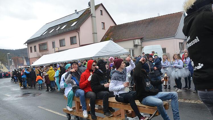 Eindrücke vom Steinacher Faschingszug. Foto: Peter Rauch