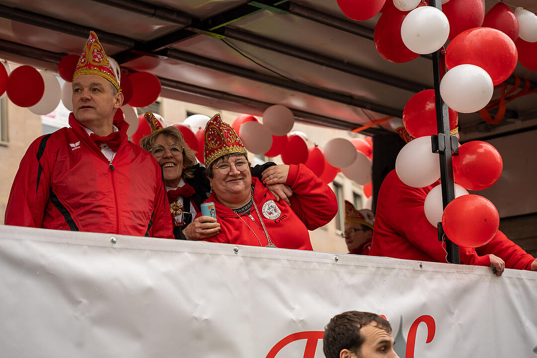 Der traditionelle Umzug zog ca. 70.000 Faschingsfreunde an.