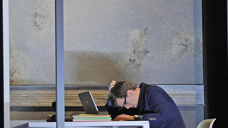 Szene aus Beethovens "Fidelio" am Landestheater Coburg in der Neuinszenierung von Rudolf FreyFoto: Andrea Kremper