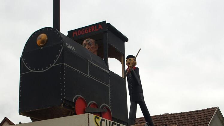Impressionen vom Faschingsumzug in Steinwiesen. Foto: Susanne Deuerling