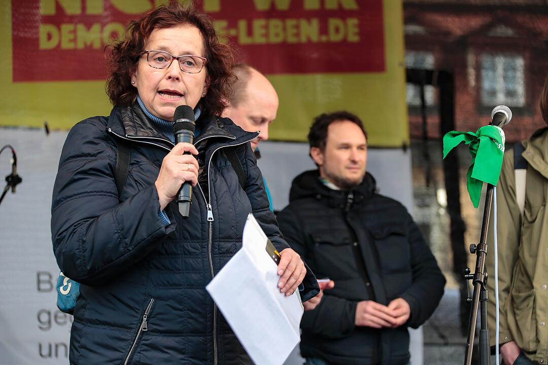 Fest der Demokratie, III. Weg und Anti-Nazi-Demonstrationen in Bamberg