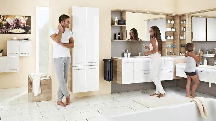 Hochwertige Badmöbel von Pelipal, ausgezeichnet mit dem Goldenen M. Foto: Pelipal