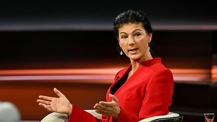 Sahra Wagenknecht eckte vor allem bei ZDF-Moderator Markus Lanz an.