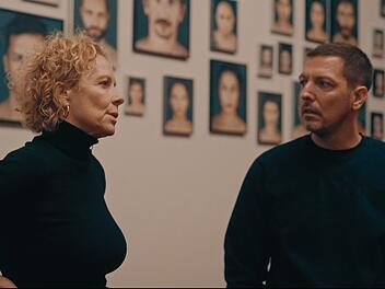 Katja Riemann will in "German Guilt" mit Thilo Mischke mehr &uuml;ber das Schicksal ihrer Gro&szlig;mutter herausfinden.