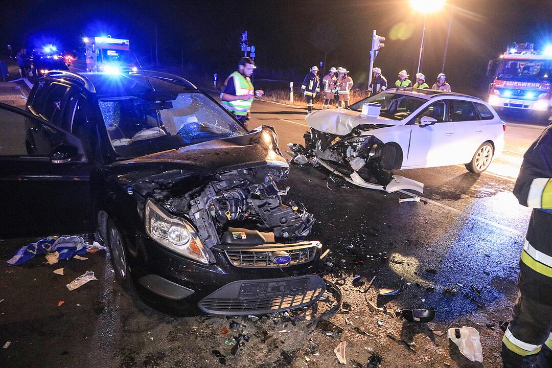Schwerer Unfall zwischen Bamberg und Memmelsdorf
